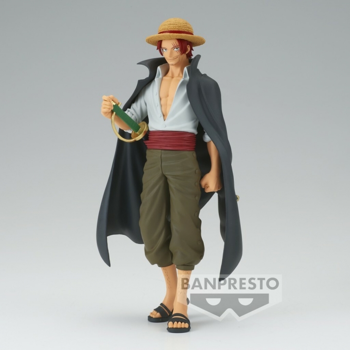 One Piece: DXF The Grandline Series - Shanks / Helmeppo Figure 17 cm