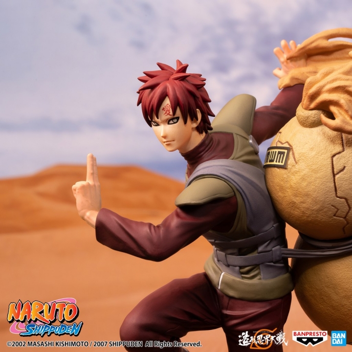 Naruto Shippuden: Colosseum - Namikaze Minato / Sabaku No Gaara Figure 12 cm