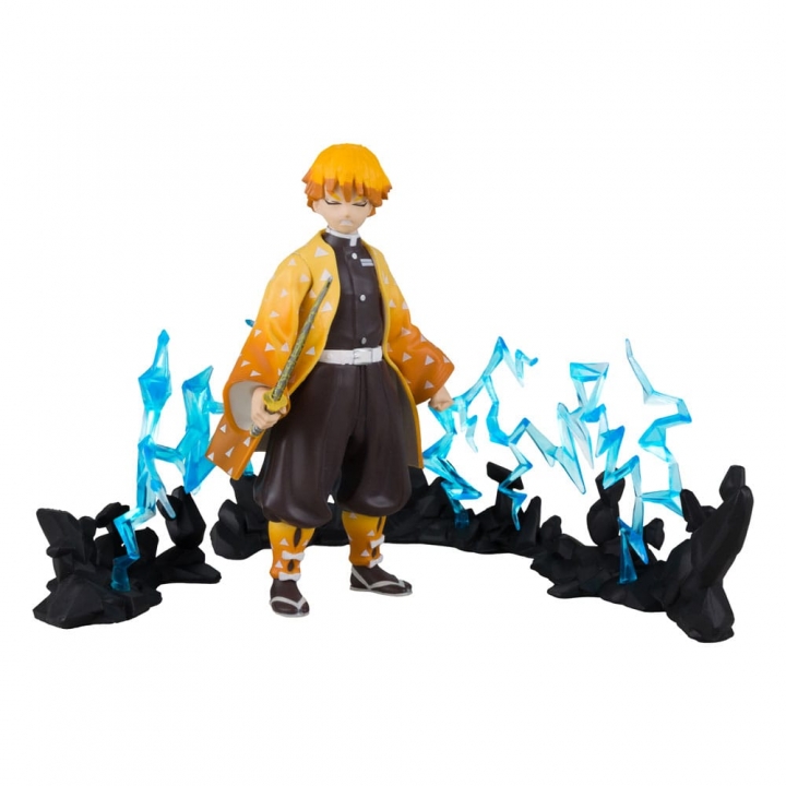 Demon Slayer: Kimetsu no Yaiba Action Figure Zenitsu Thunder Breathing Deluxe 13 cm