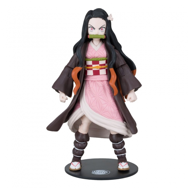 Demon Slayer: Kimetsu no Yaiba Action Figure Tanjiro / Nezuko Kamado / Zenitsu Agatsuma 18 cm