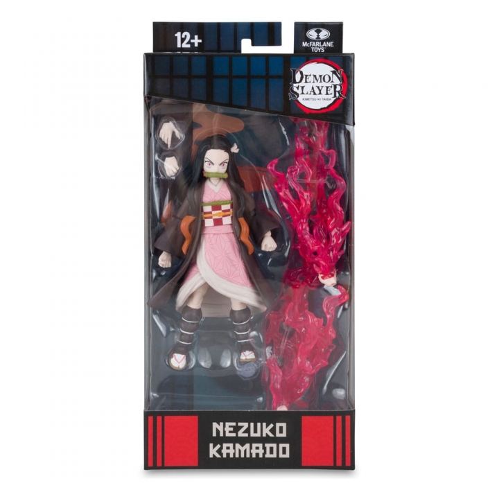 Demon Slayer: Kimetsu no Yaiba Action Figure Tanjiro / Nezuko Kamado / Zenitsu Agatsuma 18 cm