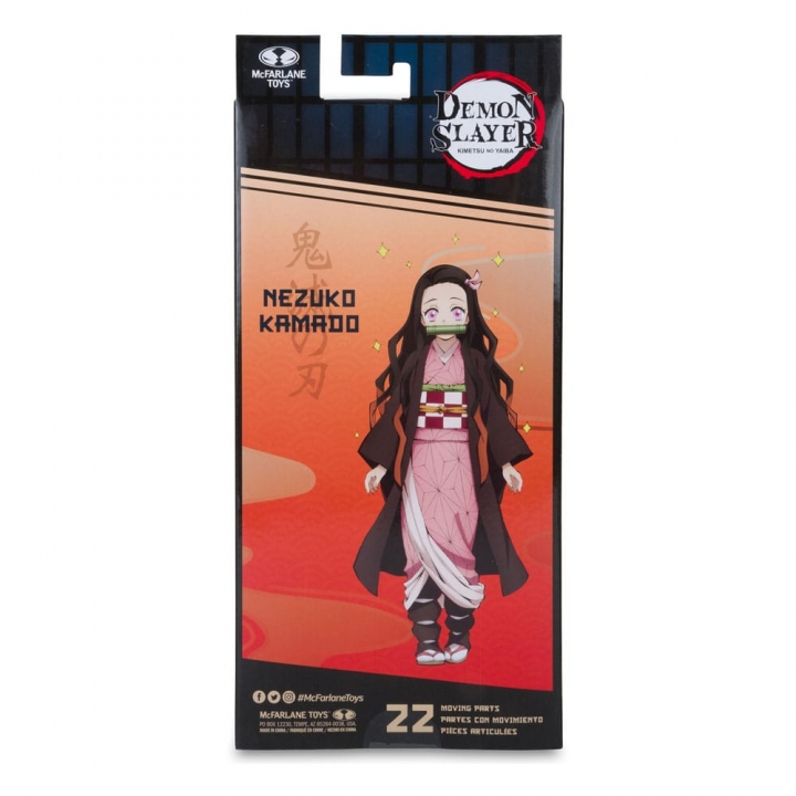 Demon Slayer: Kimetsu no Yaiba Action Figure Tanjiro / Nezuko Kamado / Zenitsu Agatsuma 18 cm