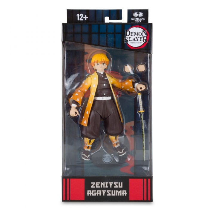 Demon Slayer: Kimetsu no Yaiba Action Figure Tanjiro / Nezuko Kamado / Zenitsu Agatsuma 18 cm