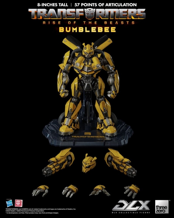 Transformers: Rise of the Beasts DLX Action Figure 1/6 Bumblebee 37 cm