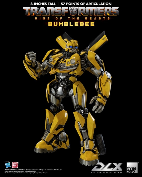 Transformers: Rise of the Beasts DLX Action Figure 1/6 Bumblebee 37 cm