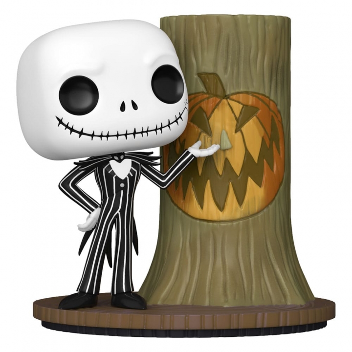 Nightmare before Christmas 30th POP! Deluxe Vinyl Figure Jack Christmas / Halloween Door 9 cm