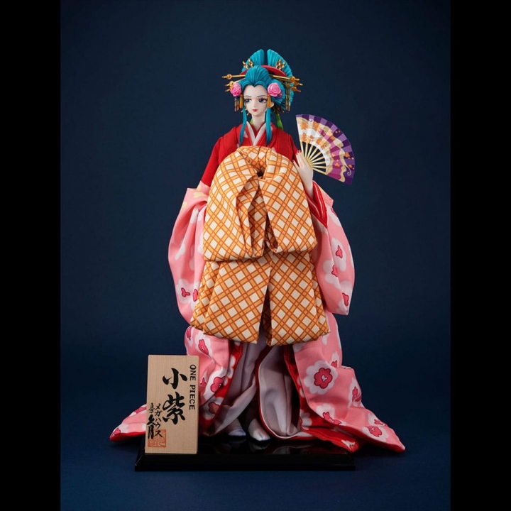 One Piece Kyugetsu x MegaHouse PVC Statue 1/4 Japanese Doll Komurasaki 55 cm