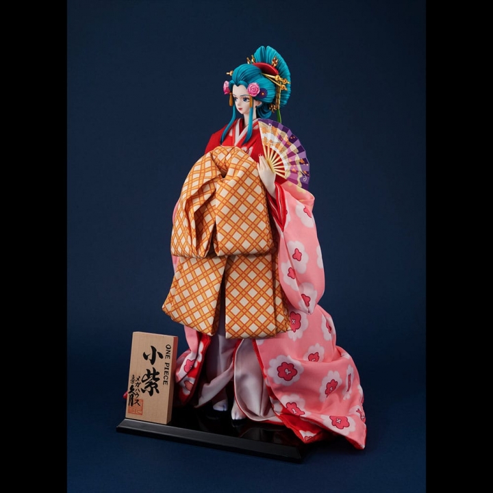 One Piece Kyugetsu x MegaHouse PVC Statue 1/4 Japanese Doll Komurasaki 55 cm