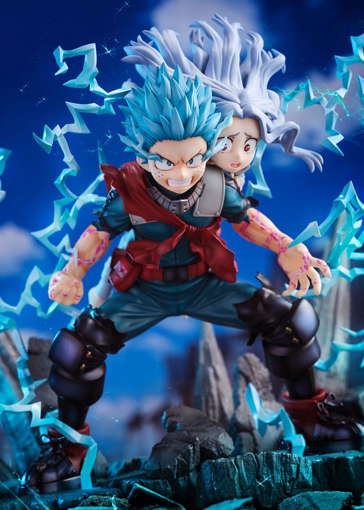 My Hero Academia Super Situation PVC Statue Izuku Midoriya & Eri 23 cm