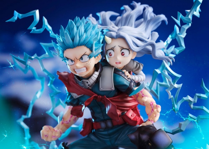 My Hero Academia Super Situation PVC Statue Izuku Midoriya & Eri 23 cm