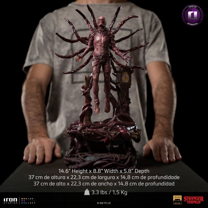 Stranger Things Art Scale Deluxe Statue 1/10 Vecna 37 cm