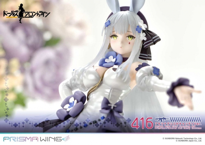 Girls' Frontline Prisma Wing PVC Statue 1/7 Primrose-Flavored Foil Candy Costume 25 cm