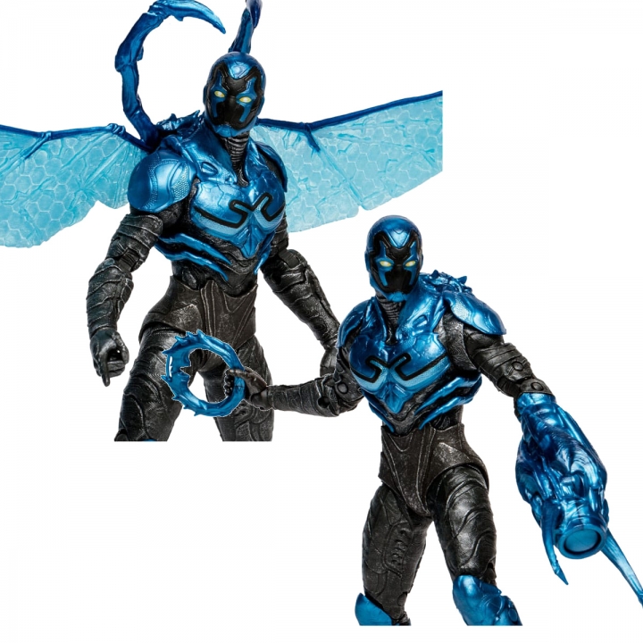 DC Blue Beetle Action Figure Blue Beetle Battle Mode / Blue Beetle 18 cm