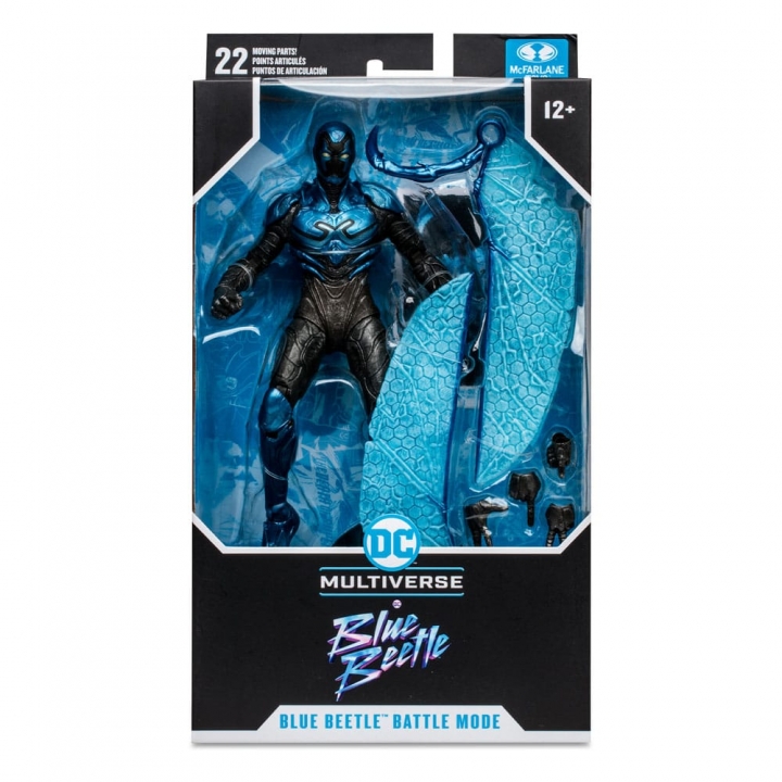 DC Blue Beetle Action Figure Blue Beetle Battle Mode / Blue Beetle 18 cm