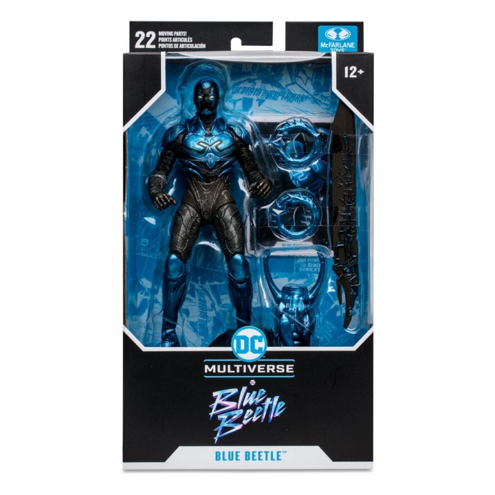 DC Blue Beetle Action Figure Blue Beetle Battle Mode / Blue Beetle 18 cm