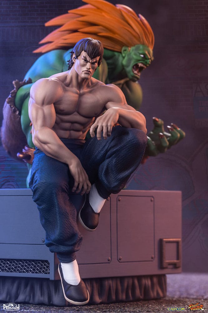 Street Fighter PVC Statues 1/10 Blanka & Fei Long 21 cm