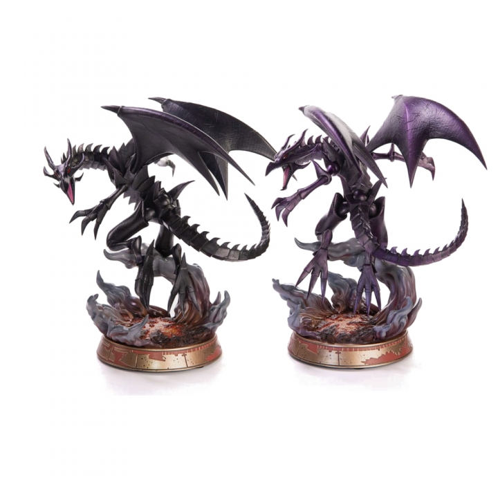 Yu-Gi-Oh! PVC Statue Red-Eyes Black Dragon / Purple Colour 33 cm