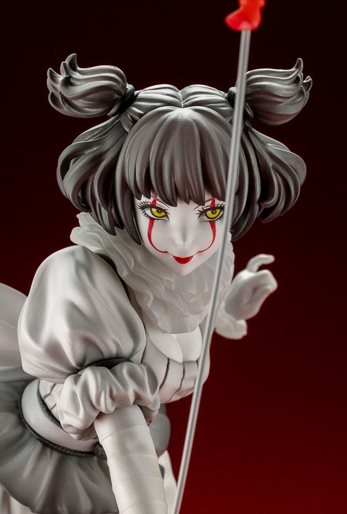 Stephen Kings It 2017 Bishoujo PVC Statue 1/7 Pennywise Monochrome 25 cm