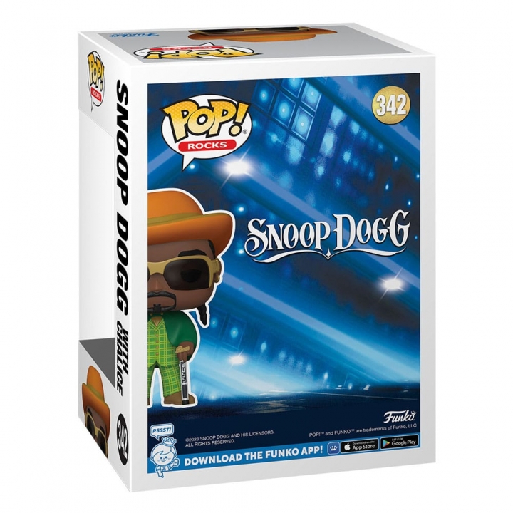 Snoop Dogg POP! Rocks Vinyl Figure Snoop Dogg w/Chalice 9 cm