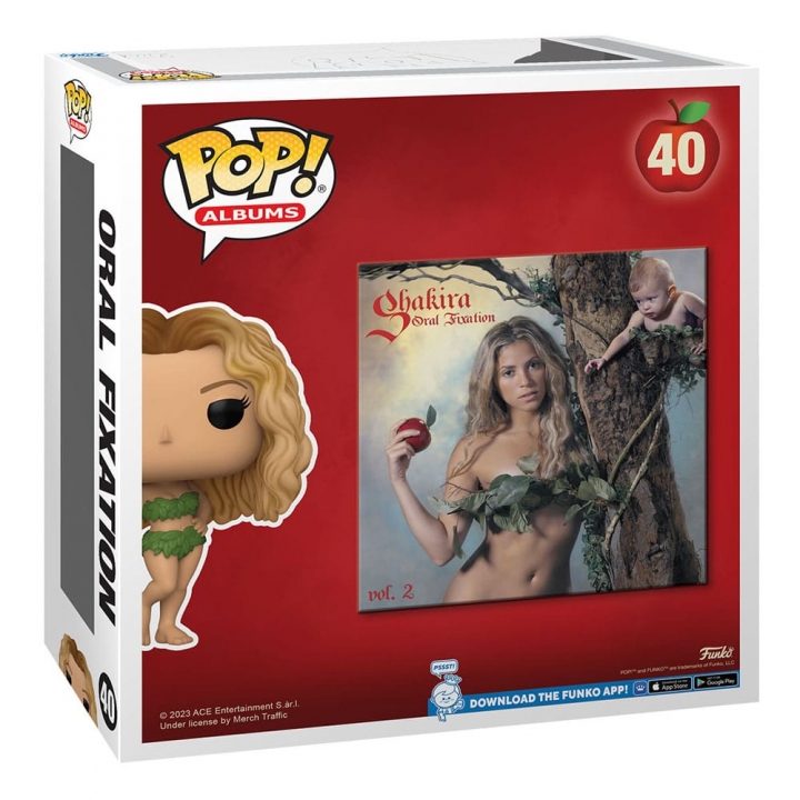 Shakira POP! Albums Vinyl Figure Oral Fixation 9 cm