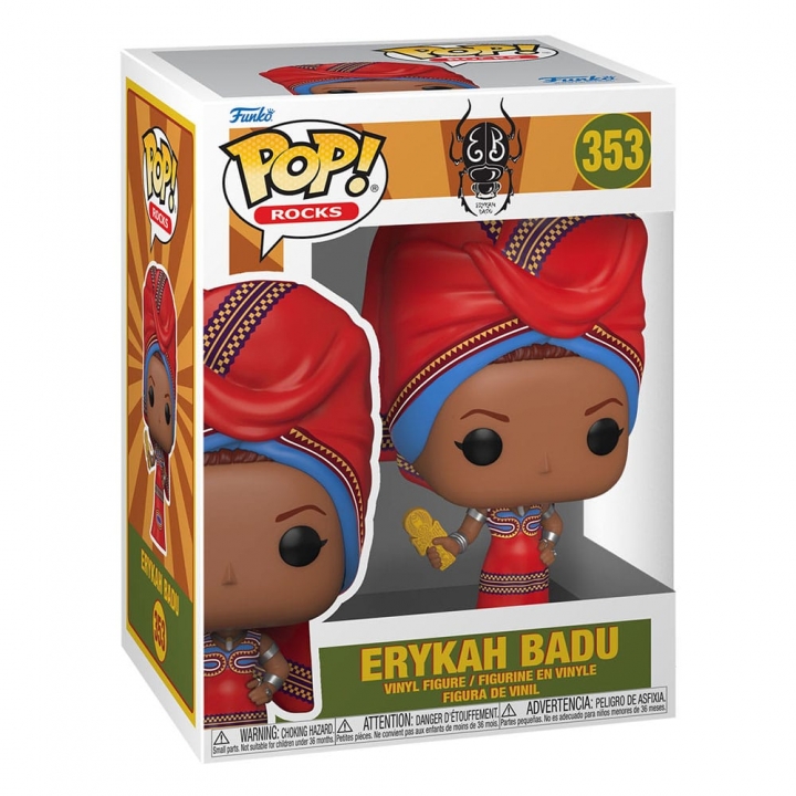 Erykah Badu POP! Rocks Vinyl Figure Erykah Badu Tyrone 9 cm