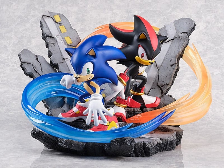 Sonic the Hedgehog Statue Super Situation Figure Sonic Adventure 2 21 cm