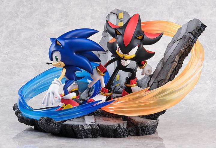 Sonic the Hedgehog Statue Super Situation Figure Sonic Adventure 2 21 cm