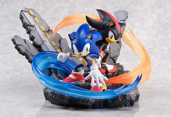 Sonic the Hedgehog Statue Super Situation Figure Sonic Adventure 2 21 cm