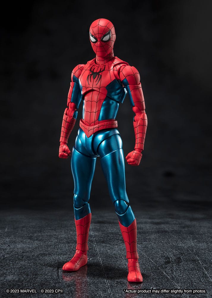 Spider-Man: No Way Home S.H. Figuarts Action Figure Spider-Man (New Red & Blue Suit) 15 cm