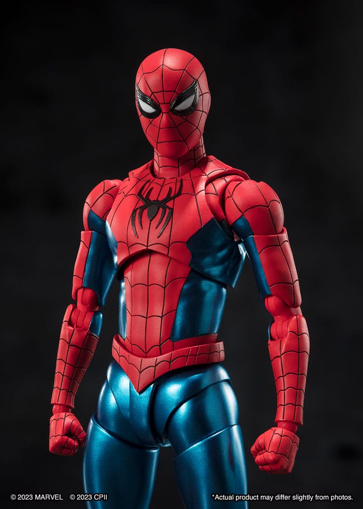 Spider-Man: No Way Home S.H. Figuarts Action Figure Spider-Man (New Red & Blue Suit) 15 cm