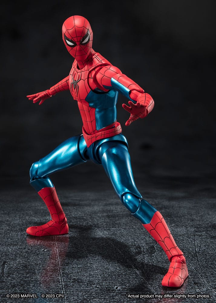 Spider-Man: No Way Home S.H. Figuarts Action Figure Spider-Man (New Red & Blue Suit) 15 cm