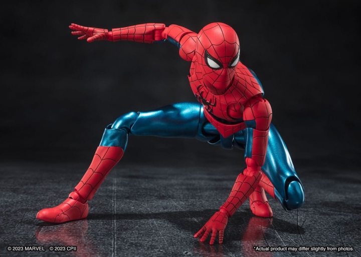 Spider-Man: No Way Home S.H. Figuarts Action Figure Spider-Man (New Red & Blue Suit) 15 cm