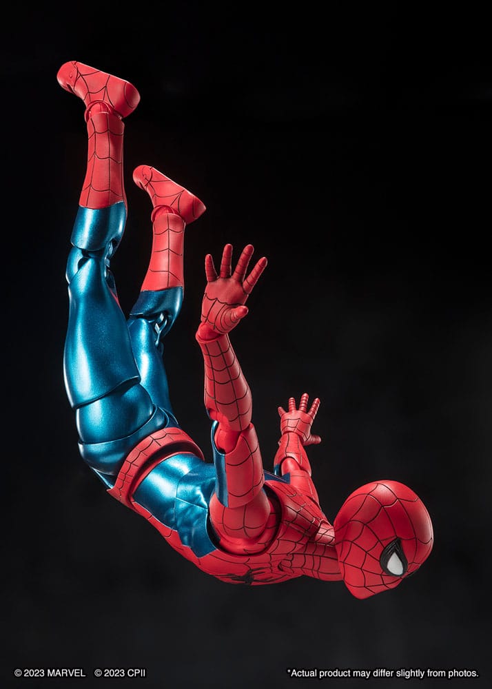 Spider-Man: No Way Home S.H. Figuarts Action Figure Spider-Man (New Red & Blue Suit) 15 cm