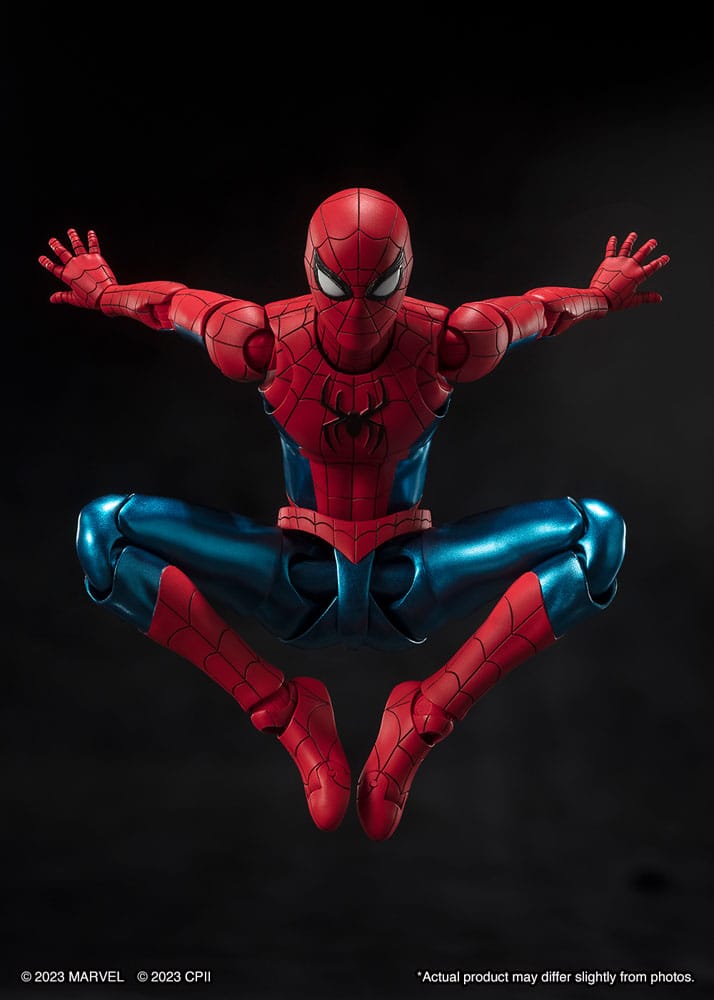 Spider-Man: No Way Home S.H. Figuarts Action Figure Spider-Man (New Red & Blue Suit) 15 cm