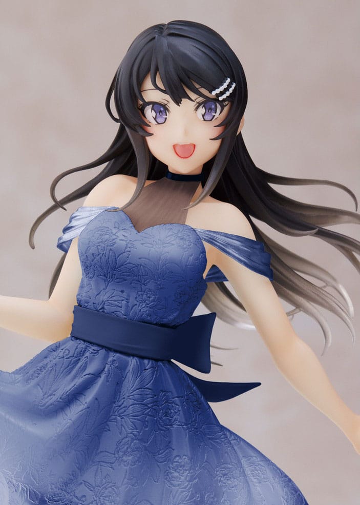 Rascal Does Not Dream of Bunny Girl Senpai PVC Statue Mai Sakurajima Clear Dress Ver. 20 cm