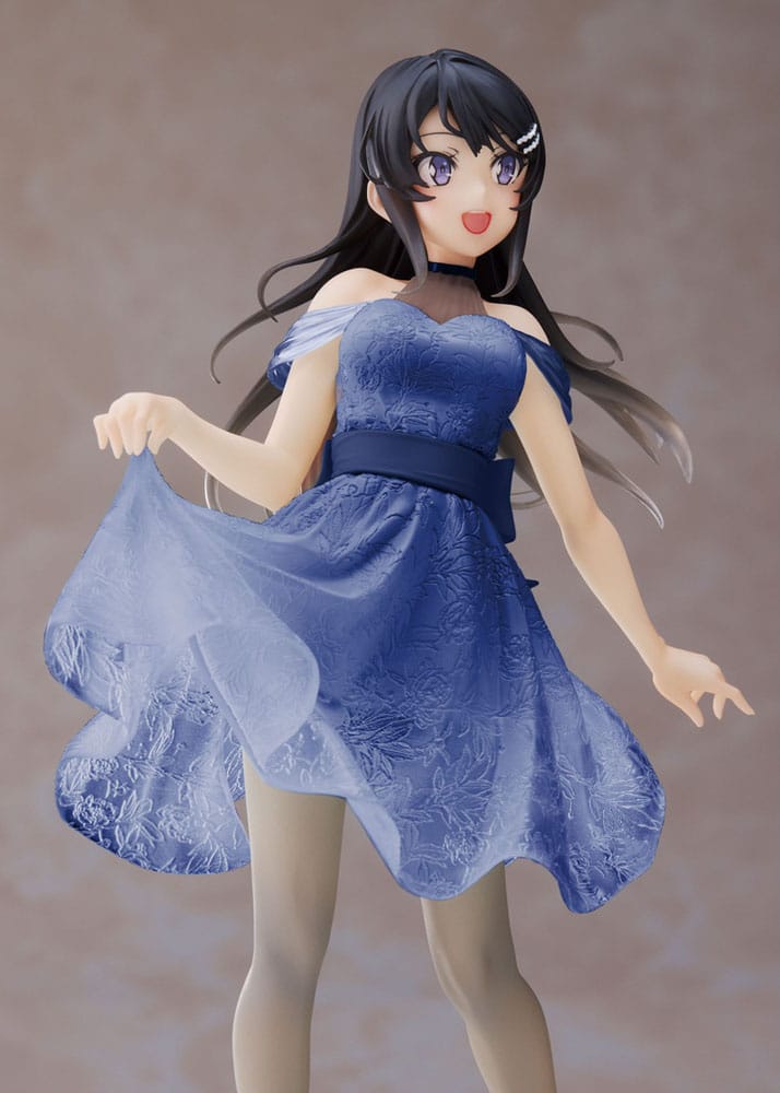 Rascal Does Not Dream of Bunny Girl Senpai PVC Statue Mai Sakurajima Clear Dress Ver. 20 cm