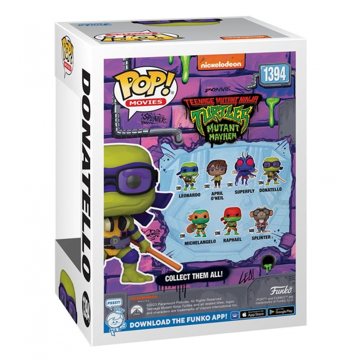 Teenage Mutant Ninja Turtles POP! Movies Mutant Mayhem Vinyl Figure 9 cm