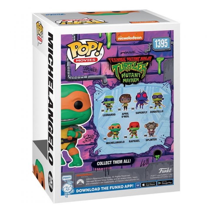 Teenage Mutant Ninja Turtles POP! Movies Mutant Mayhem Vinyl Figure 9 cm