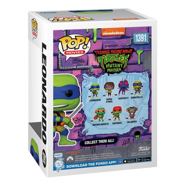 Teenage Mutant Ninja Turtles POP! Movies Mutant Mayhem Vinyl Figure 9 cm