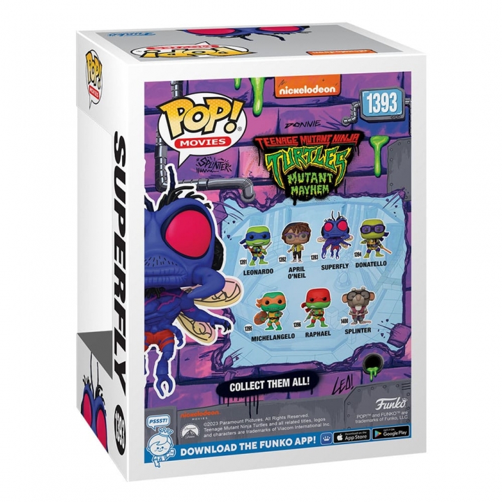 Teenage Mutant Ninja Turtles POP! Movies Mutant Mayhem Vinyl Figure 9 cm