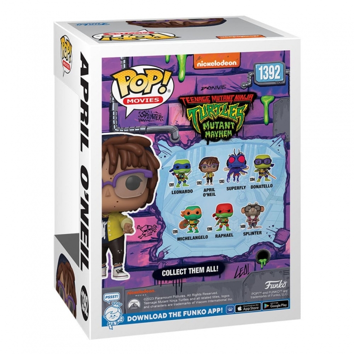 Teenage Mutant Ninja Turtles POP! Movies Mutant Mayhem Vinyl Figure 9 cm