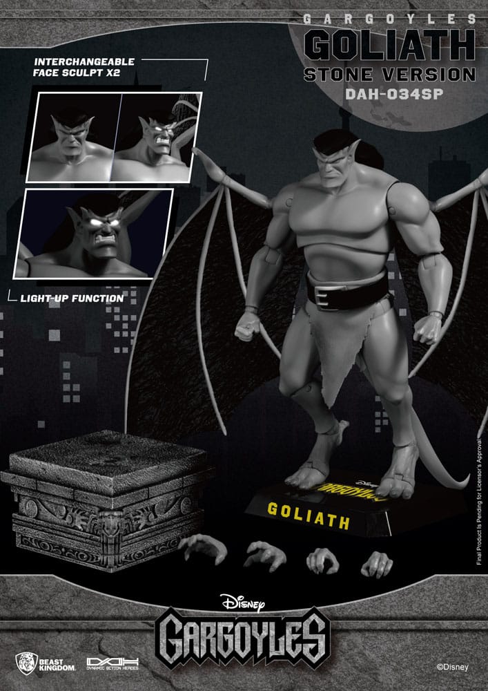 Gargoyles Dynamic 8ction Heroes Action Figure 1/9 Goliath Special Color 21 cm