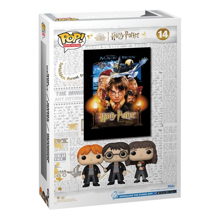 Harry Potter POP! Movie Poster & Figure Sorcerer's Stone 9 cm