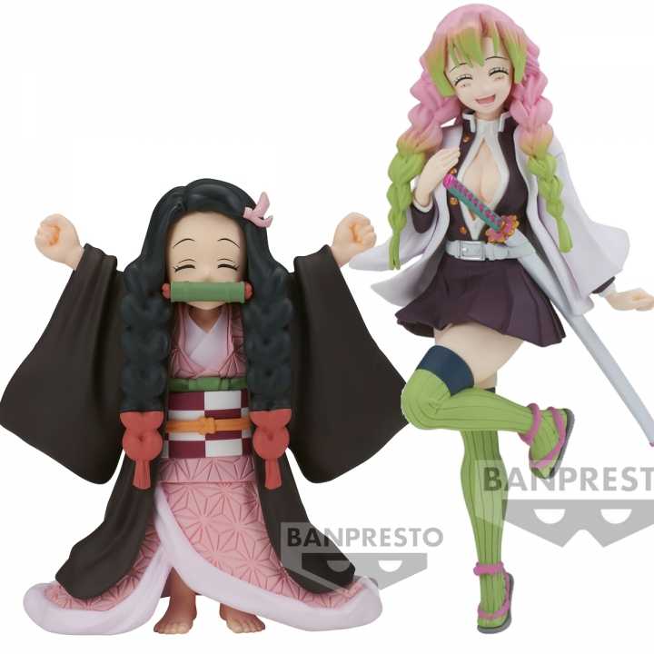 Demon Slayer Kimetsu no Yaiba: Vol. 45 Kanado Nezuko / Mitsuri Kanroji Figure 11-16 cm