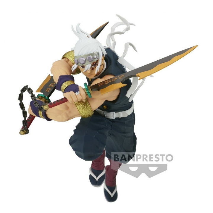 Demon Slayer Kimetsu no Yaiba: Vibration Stars - Tengen Uzui / Muichiro Tokito Figure 13-10 cm