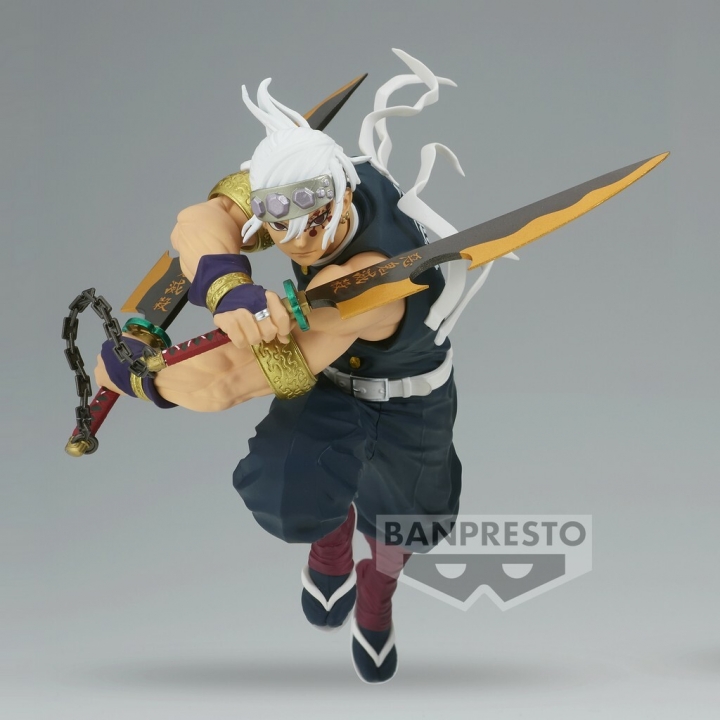 Demon Slayer Kimetsu no Yaiba: Vibration Stars - Tengen Uzui / Muichiro Tokito Figure 13-10 cm