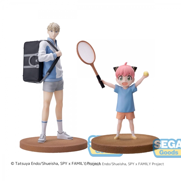 Spy x Family Luminasta PVC Statue Loid / Anya Forger Tennis 21 cm