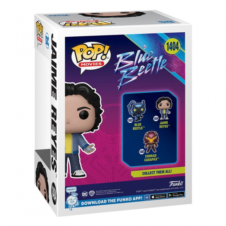 Blue Beetle POP! Movies Vinyl Figure Conrad Carapax / Jaime Reyes 9 cm