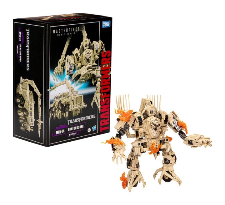 Transformers Masterpiece Movie Series Action Figure MPM-14 Bonecrusher 27 cm