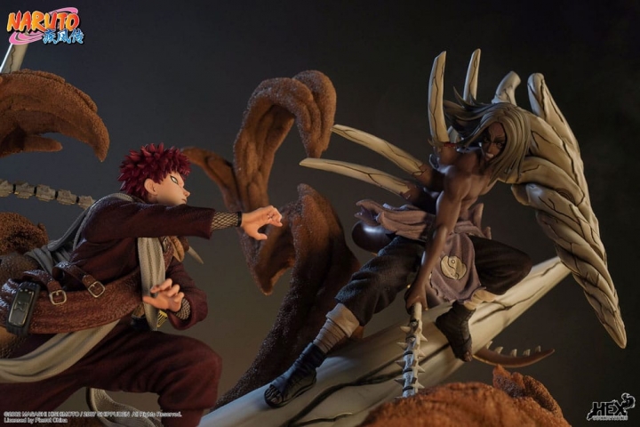 Naruto Shippuden Elite Dynamic Statue 1/6 Gaara vs Kimimaro 61 cm